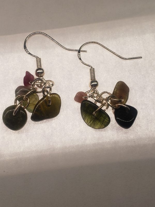 Tourmaline earrings