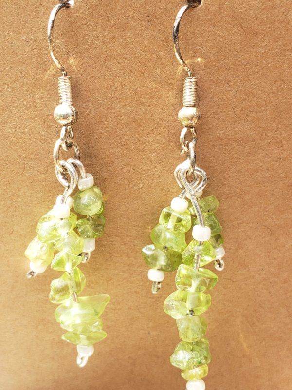 Sterling Silver and Peridot earings